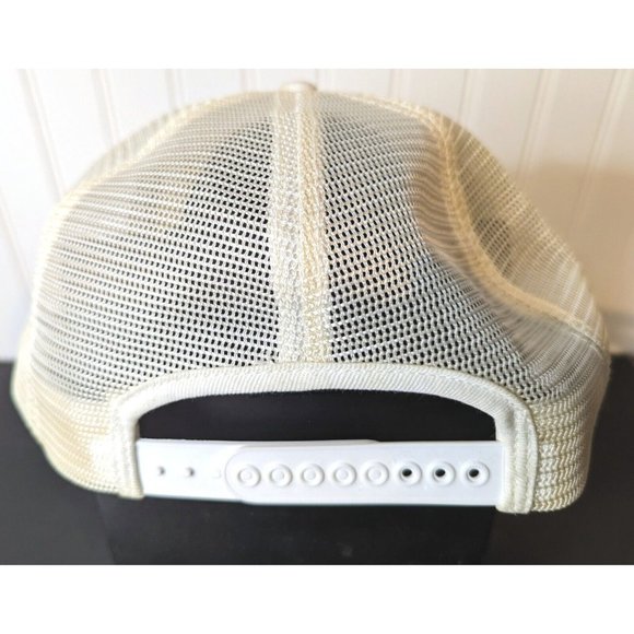 Vintage SNAP-ON 80s USA K-BRAND Black Trucker‎ Hat Cap Snapback SCRAMBLED EGGS - Picture 4 of 4